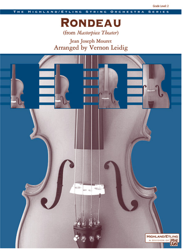 Rondeau (Theme from Masterpiece Theatre): String Bass Sheet Music Preview