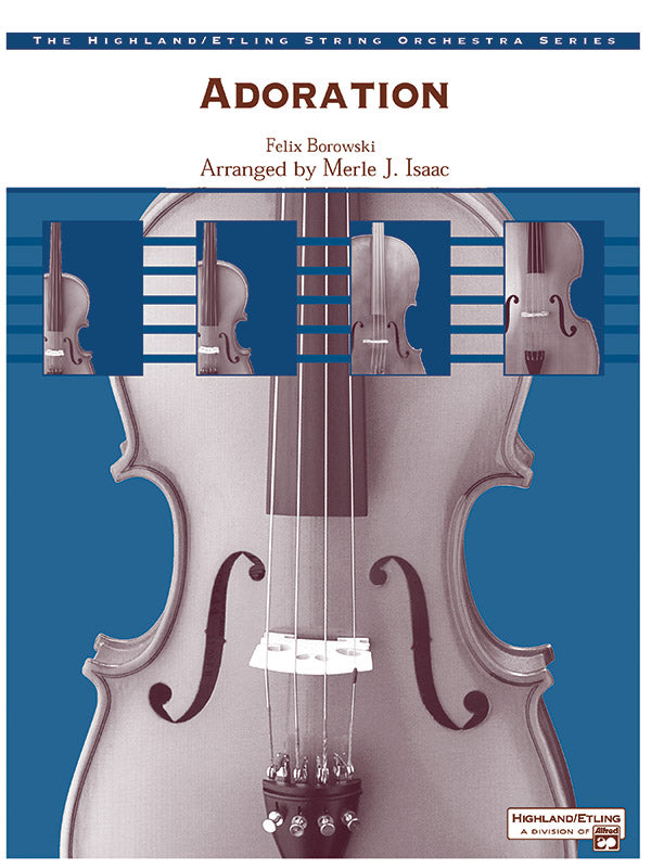 Adoration: 2nd Violin Sheet Music Preview