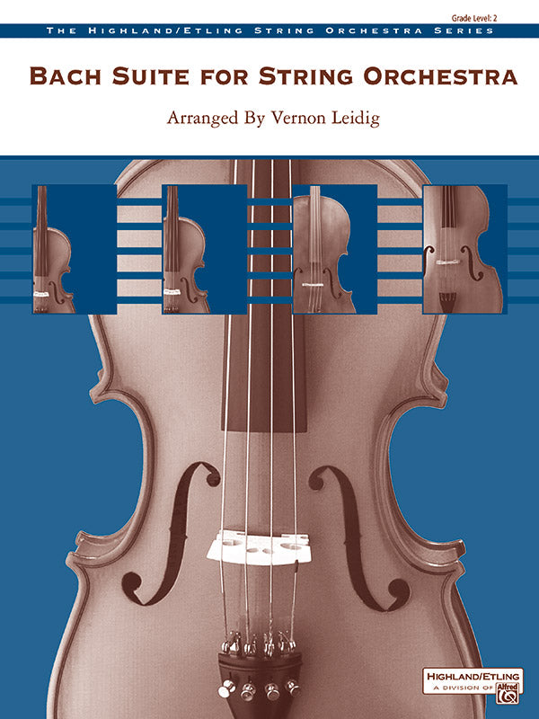 Bach Suite for String Orchestra Cover Image
