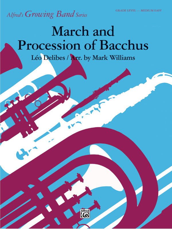 March and Procession of Bacchus: 2nd E-flat Alto Saxophone Sheet Music Preview