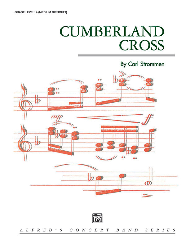 Cumberland Cross: E-flat Alto Clarinet Sheet Music Preview