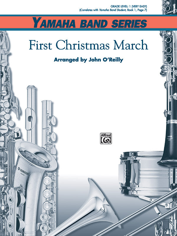 First Christmas March: 1st B-flat Clarinet Sheet Music Preview
