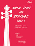 Solo Time for Strings, Book 1 Cover Image