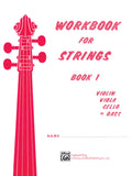 Workbook for Strings, Book 1 Cover Image