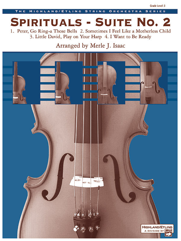 Spirituals Suite, No. 2: Viola Sheet Music Preview