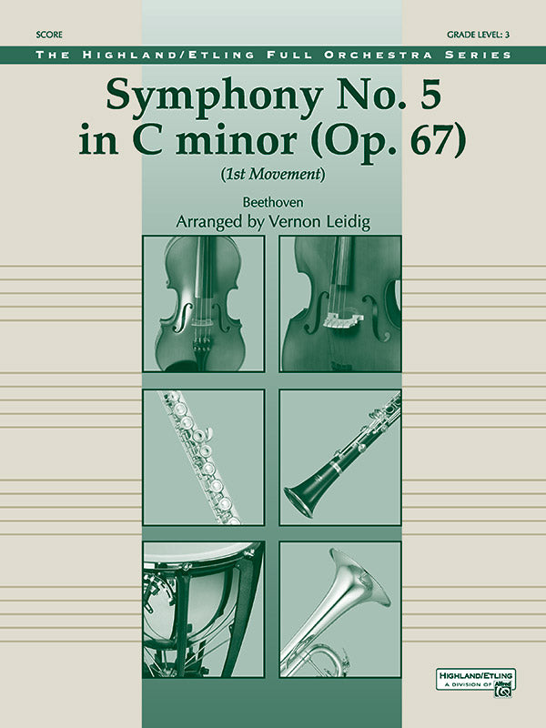 Beethoven's Symphony No. 5, 1st Movement Cover Image