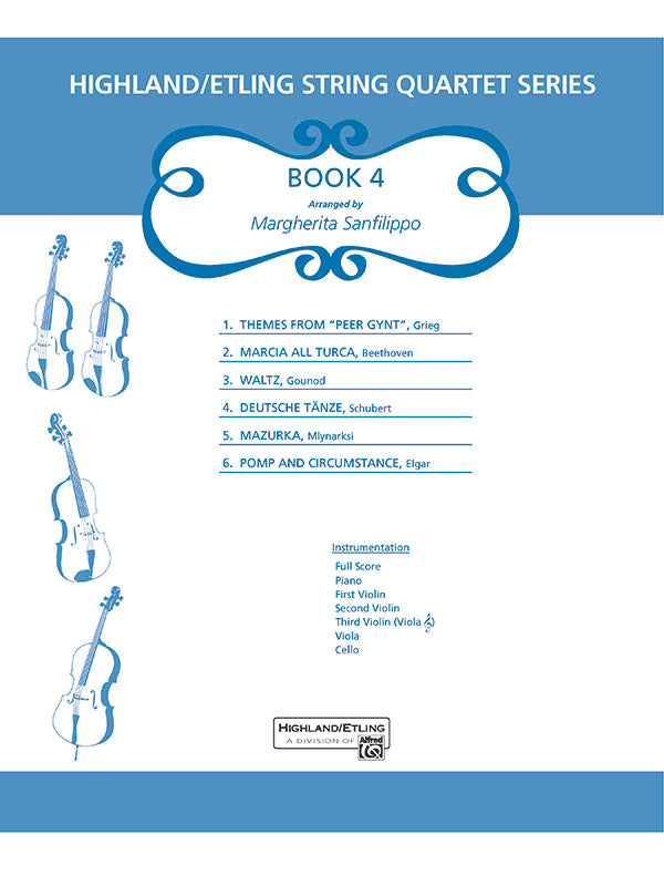 Highland/Etling String Quartet Series: Book 4 Cover Image