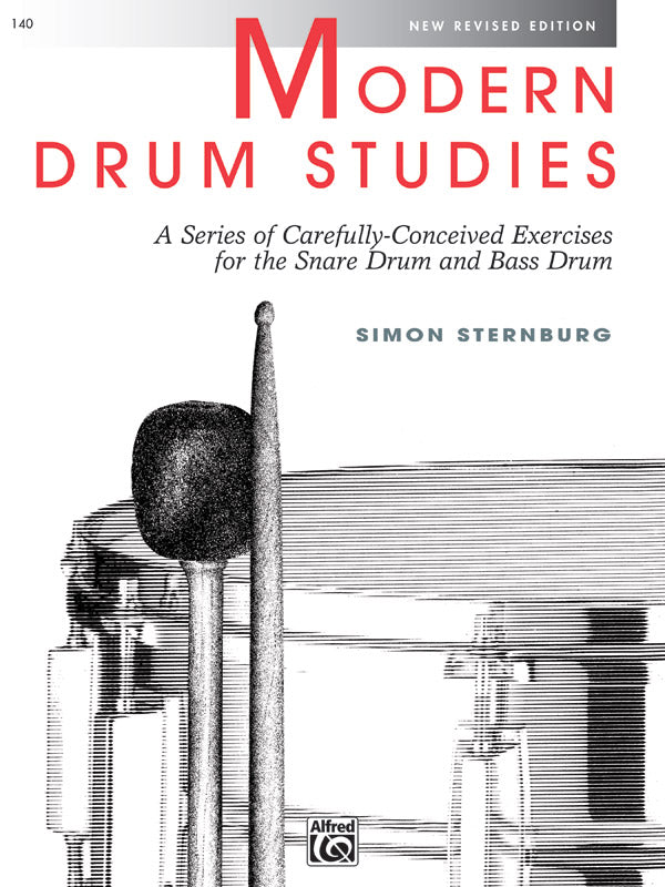 Modern Drum Studies (Revised): A Series of Carefully Conceived Exercises for the Snare Drum and Bass Drum Sheet Music Preview
