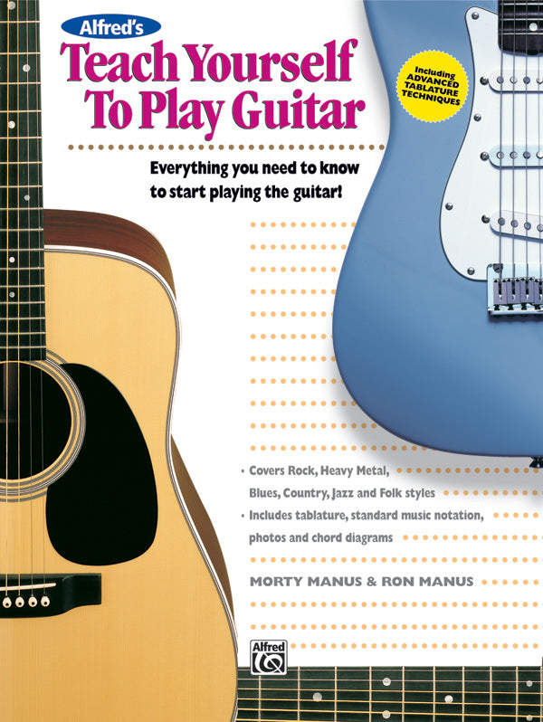 Alfred's Teach Yourself to Play Guitar Cover Image