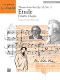 Etude, Opus 10, No. 3 (Theme) Cover Image
