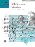 Prelude, Opus 28, No. 4 Cover Image