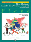 Alfred's Basic Piano Library: Merry Christmas! Ensemble, Complete Book 2 & 3 Cover Image
