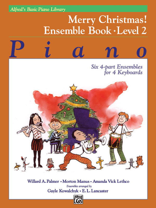 Alfred's Basic Piano Library: Merry Christmas! Ensemble, Book 2 Cover Image
