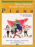 Alfred's Basic Piano Library: Merry Christmas! Ensemble, Book 3 Cover Image