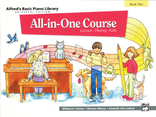 Alfred's Basic All-in-One Course Universal Edition, Book 1 Cover Image