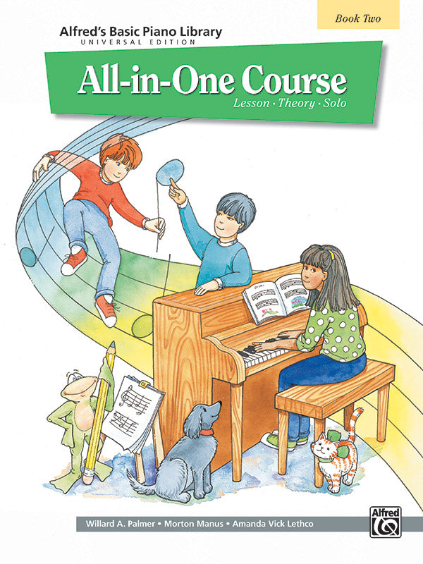 Alfred's Basic All-in-One Course Universal Edition, Book 2 Cover Image