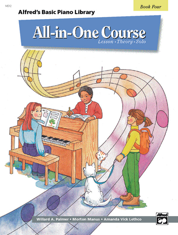 Alfred's Basic All-in-One Course, Book 4 Cover Image