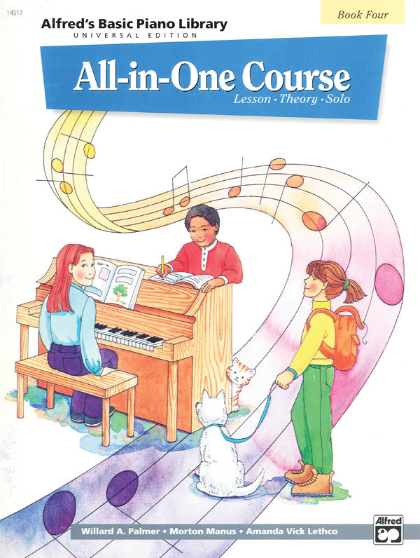 Alfred's Basic All-in-One Course Universal Edition, Book 4 Cover Image