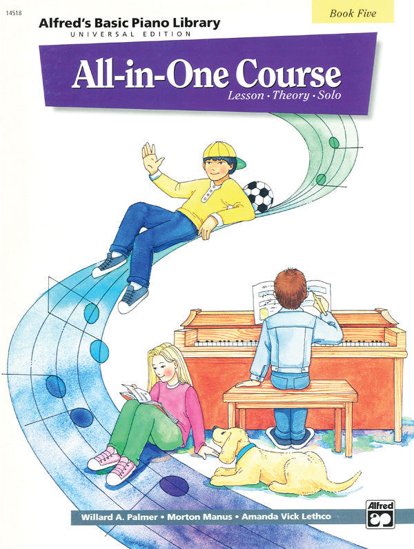 Alfred's Basic All-in-One Course Universal Edition, Book 5 Cover Image