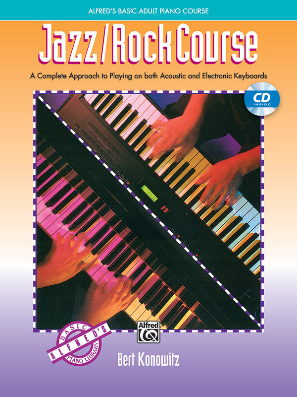 Alfred's Basic Adult Jazz/Rock Course Cover Image