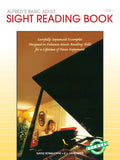 Alfred's Basic Adult Piano Course: Sight Reading Book 1 Cover Image