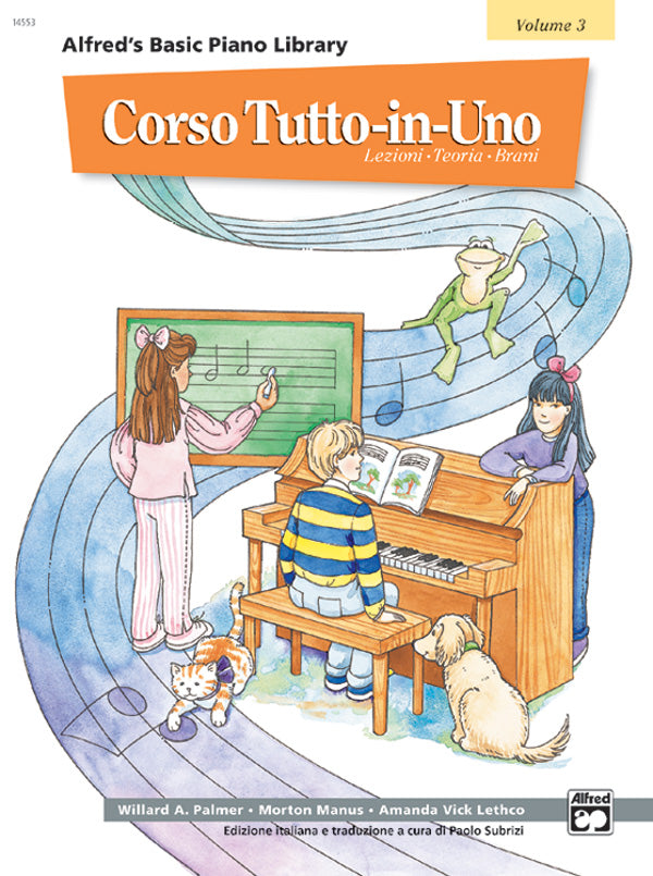 Alfred's Basic All-in-One Course Italian Edition, Book 3 [Corso Tutto-in-Uno] Cover Image