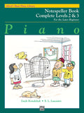Alfred's Basic Piano Library: Notespeller Book Complete 2 & 3 Cover Image