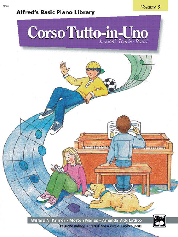 Alfred's Basic All-in-One Course Italian Edition, Book 5 [Corso Tutto-in-Uno] Cover Image