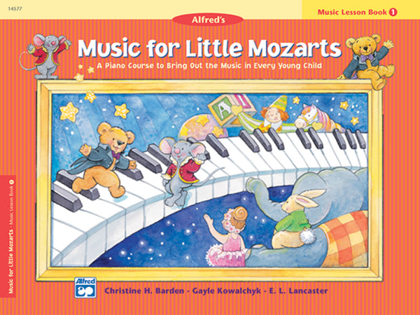Music for Little Mozarts: Music Lesson Book 1 Cover Image