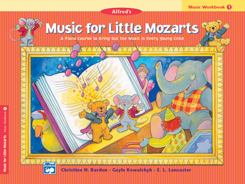 Music for Little Mozarts: Music Workbook 1: Coloring and Ear Training Activities to Bring Out the Music in Every Young Child Sheet Music Preview