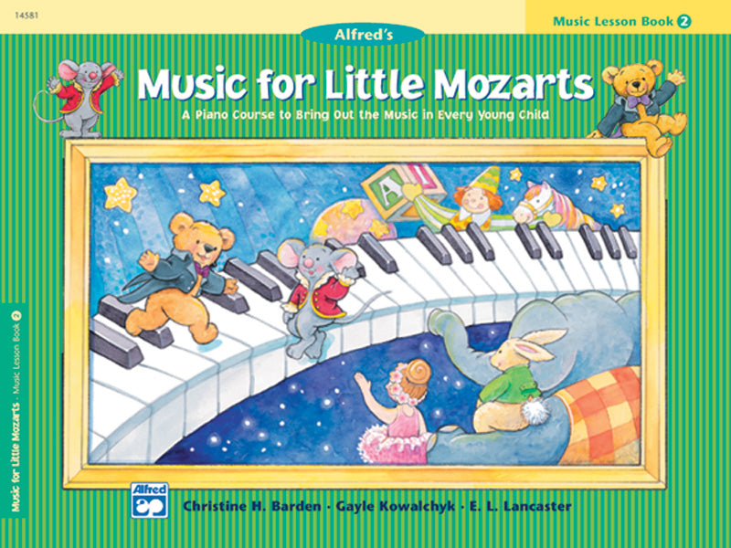 Music for Little Mozarts: Music Lesson Book 2 Cover Image