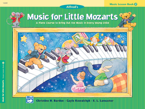 Music for Little Mozarts: Music Lesson Book 2 Cover Image