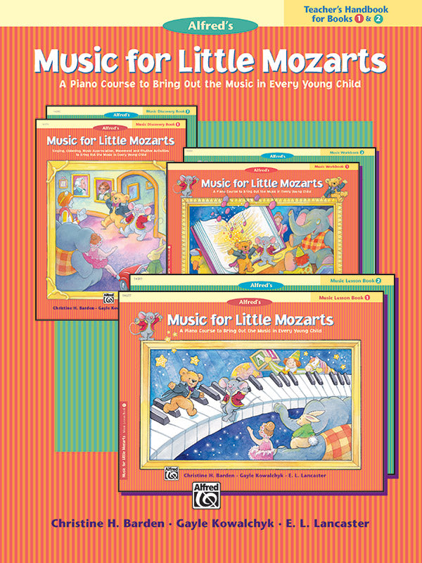 Music for Little Mozarts: Teacher's Handbook for Books 1 & 2: A Piano Course to Bring Out the Music in Every Young Child Sheet Music Preview