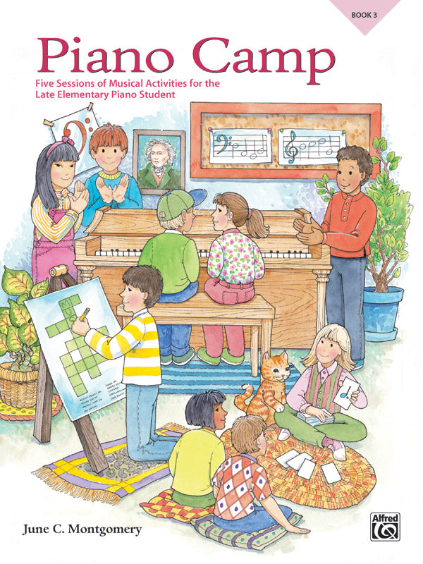 Piano Camp, Book 3: Five Sessions of Musical Activities for the Late Elementary Piano Student Sheet Music Preview