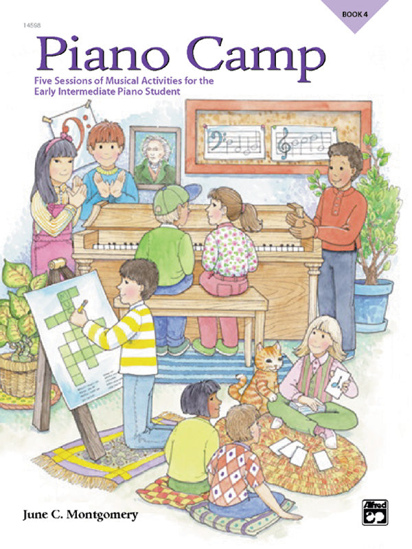 Piano Camp, Book 4 Cover Image