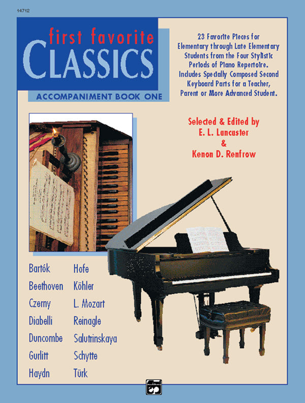 First Favorite Classics: Accompaniment, Book 1 Sheet Music Preview