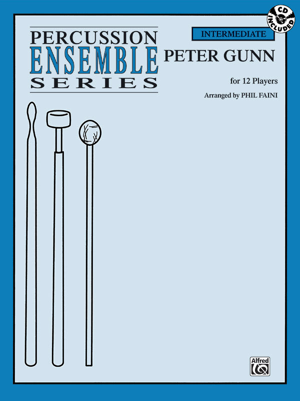 Peter Gunn: Vibraphone Sheet Music Preview