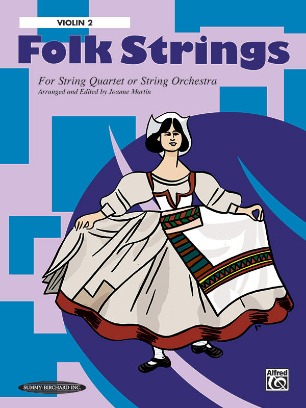 Folk Strings for String Quartet or String Orchestra Cover Image