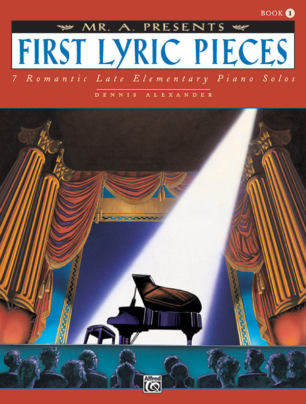 Mr. "A" Presents First Lyric Pieces, Book 1 Cover Image