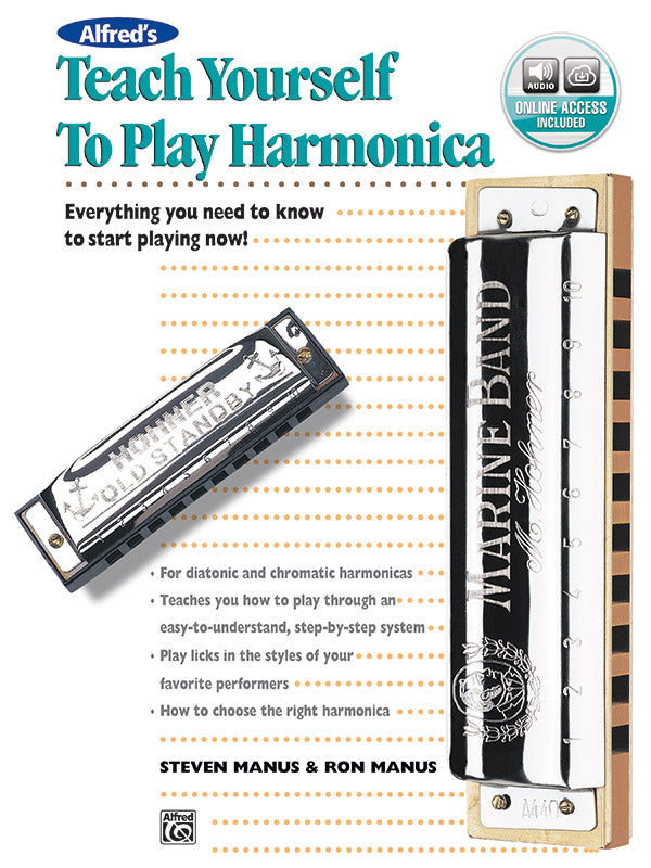Alfred's Teach Yourself to Play Harmonica Cover Image