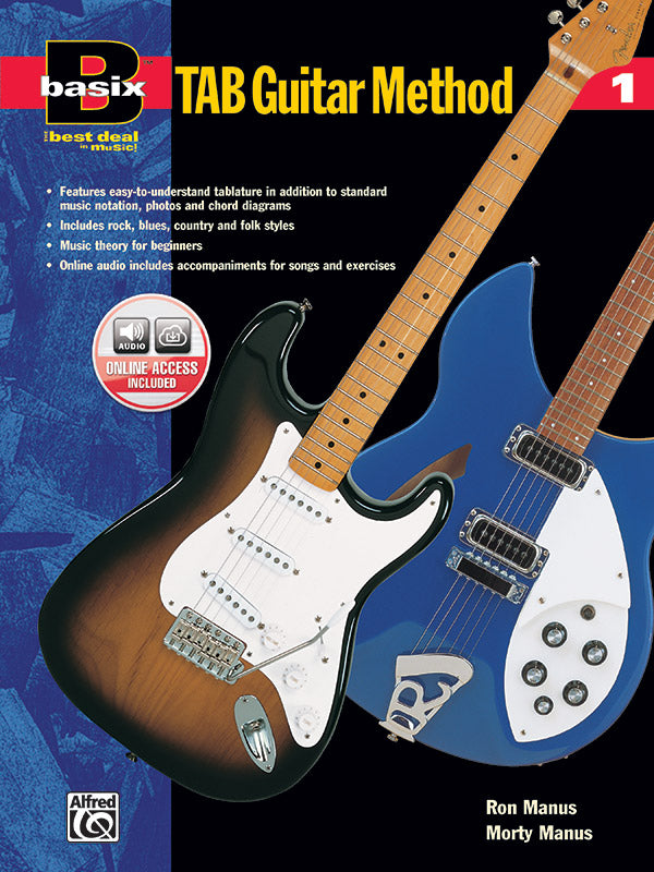 Basix®: TAB Guitar Method 1 Cover Image