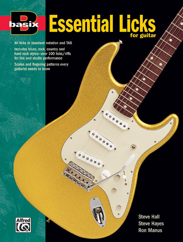 Basix®: Essential Licks for Guitar Cover Image