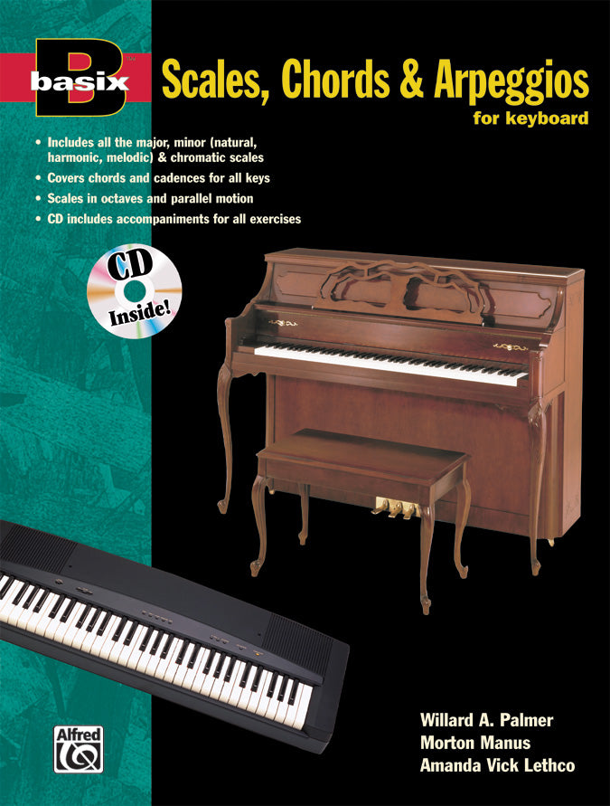 Basix®: Scales, Chords & Arpeggios for Keyboard Cover Image