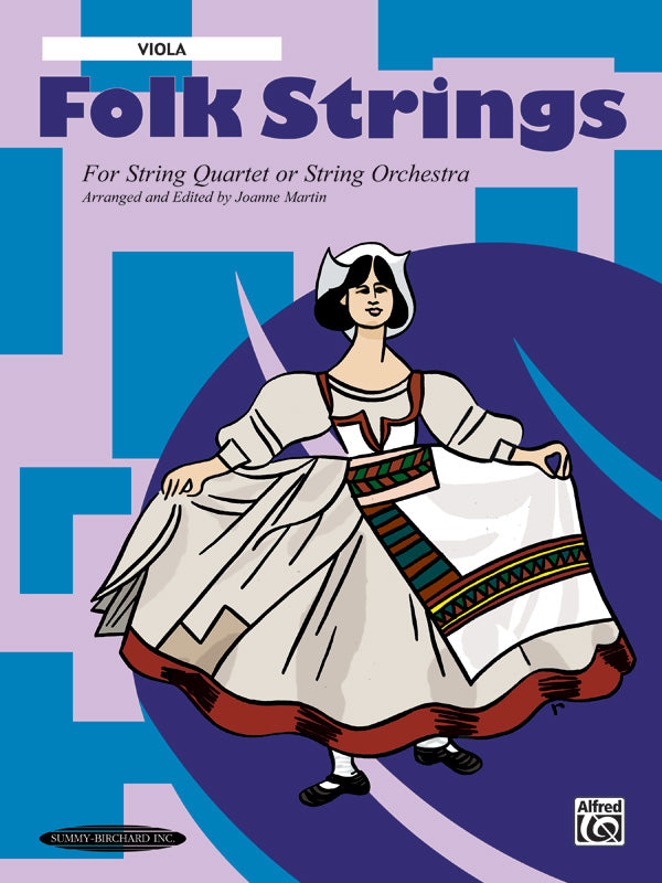 Folk Strings for String Quartet or String Orchestra Cover Image