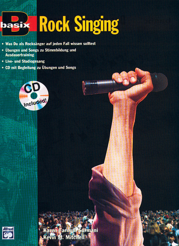 Basix®: Rock Singing: Vocal Book & CD – Alfred Music