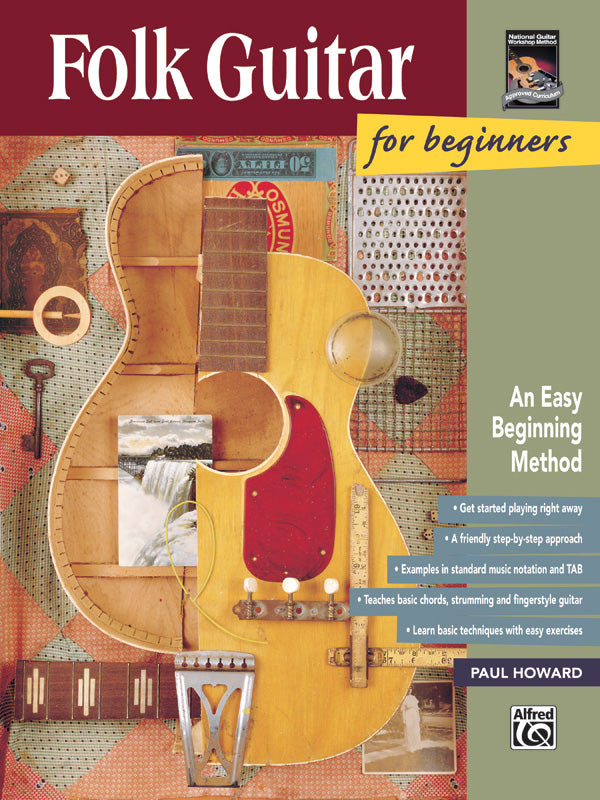 Folk Guitar for Beginners Cover Image