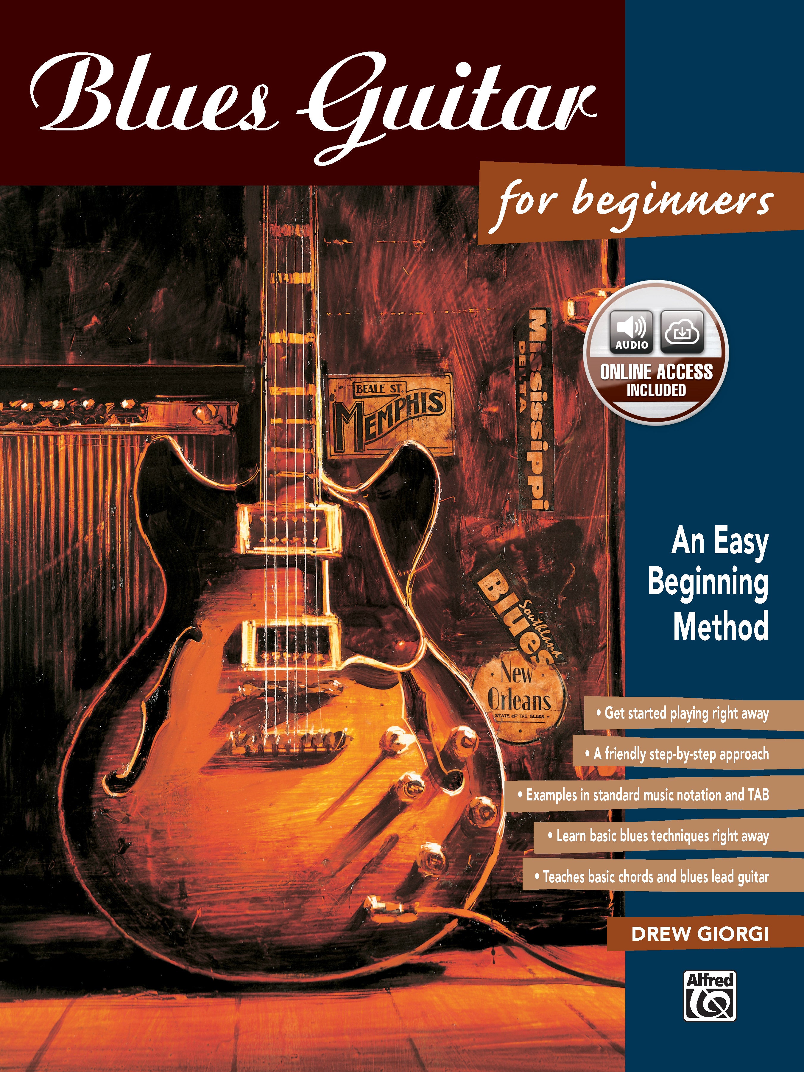 Blues Guitar for Beginners Cover Image