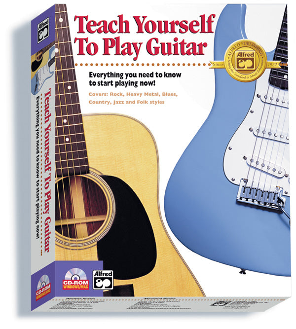 Alfred's Teach Yourself to Play Guitar Cover Image