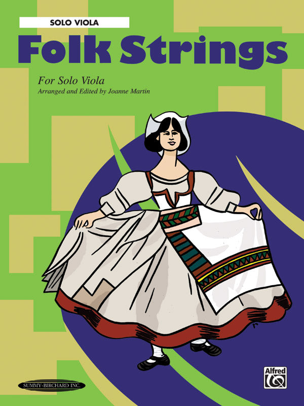 Folk Strings for Solo Instruments Cover Image