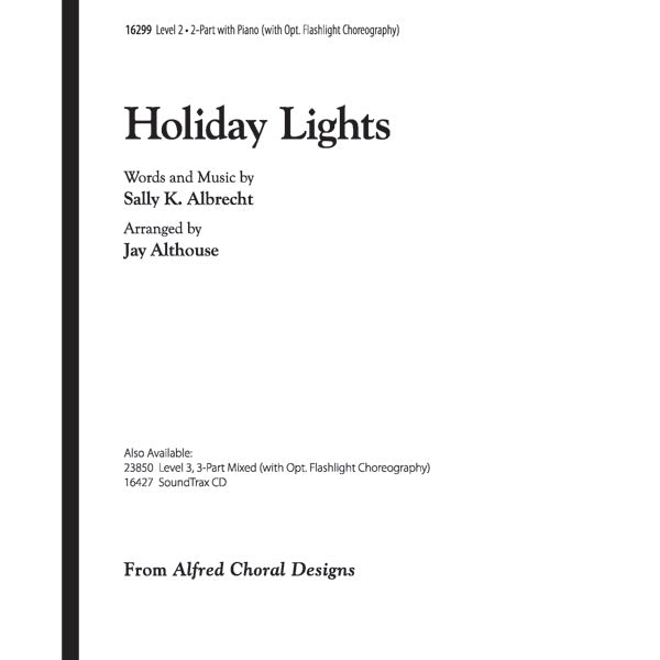 Holiday Lights Sheet Music Preview